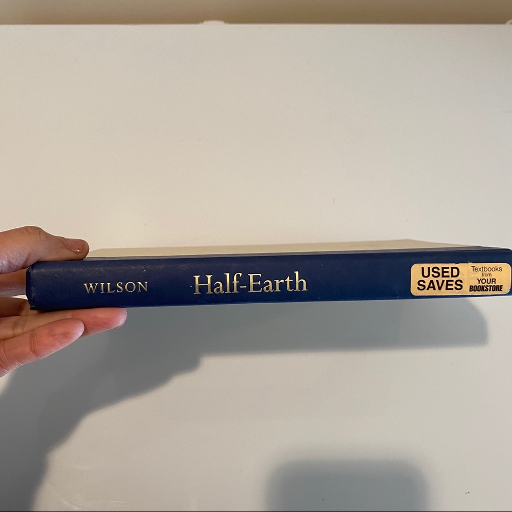Hard Cover Half-Earth Textbook